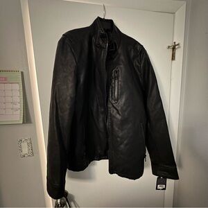 G.H. Bass & Co. Black Leather Jacket